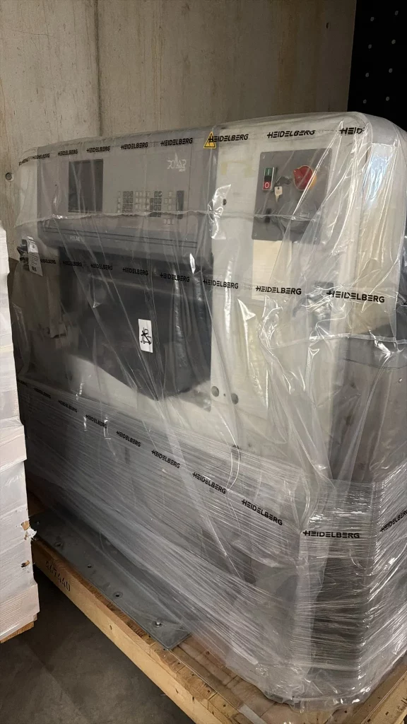 Schneidemaschine Polar 92E verpackt - CDM Druckmaschinen