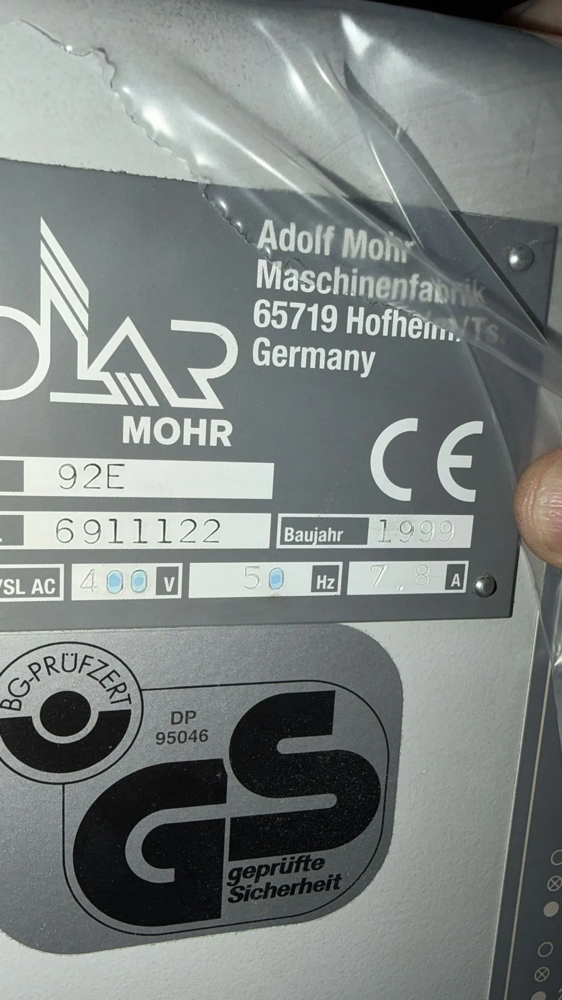 Schneidemaschine Polar 92E - CDM Druckmaschinen
