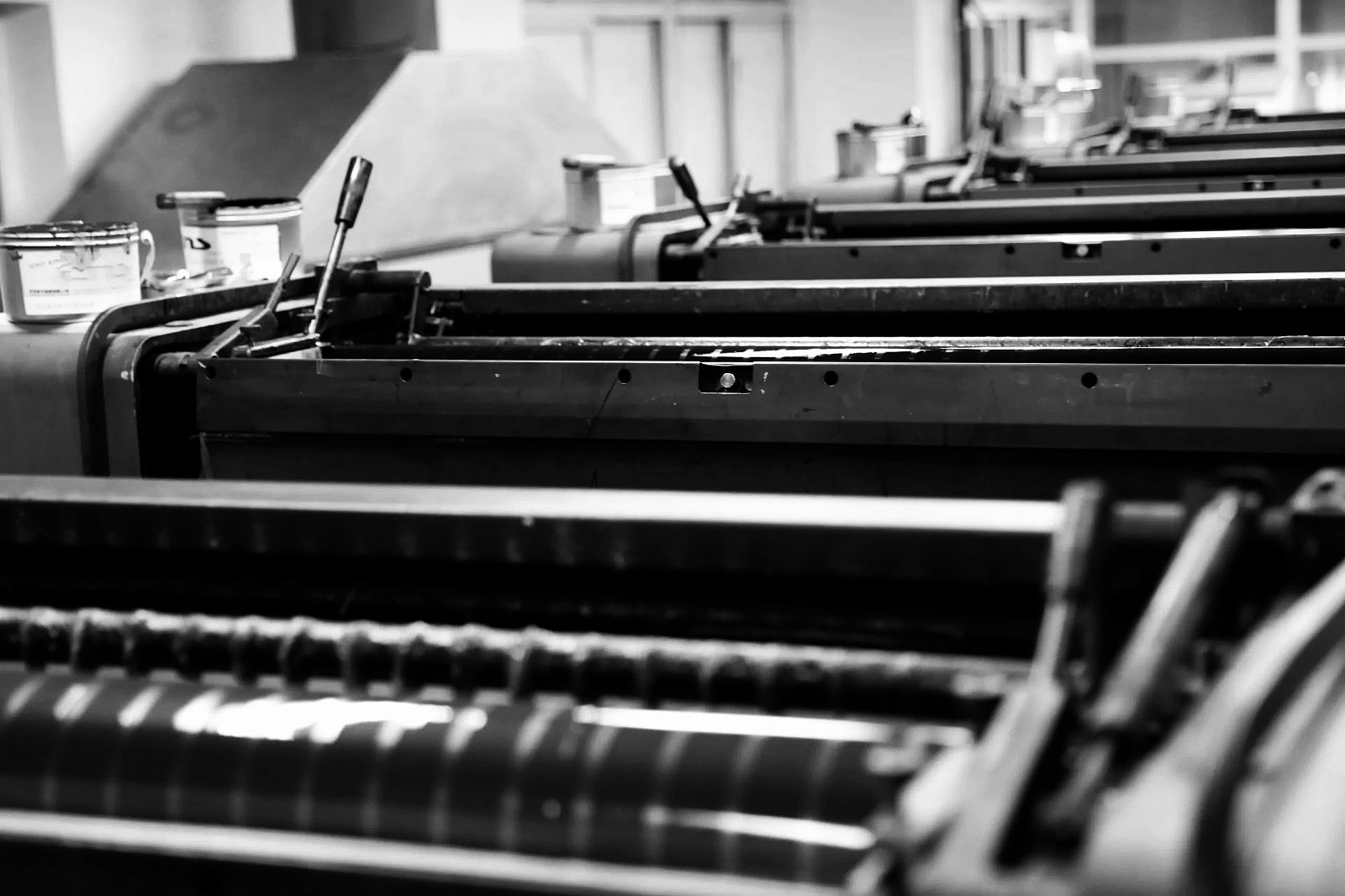 Cdm Druckmaschine Offset Schwarz Weiss