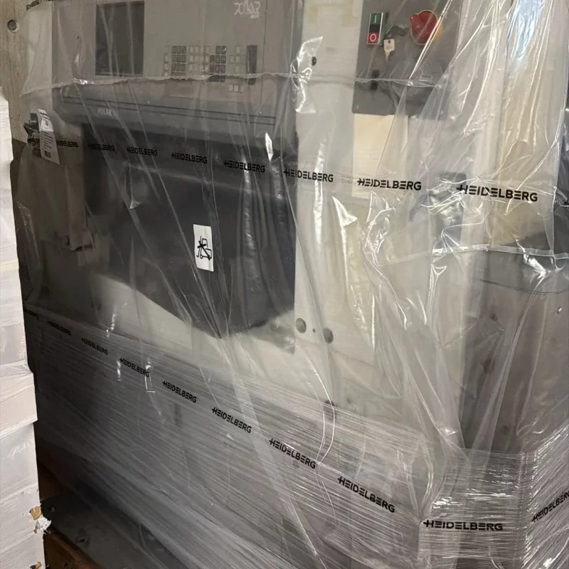 Schneidemaschine Polar 92E verpackt - CDM Druckmaschinen