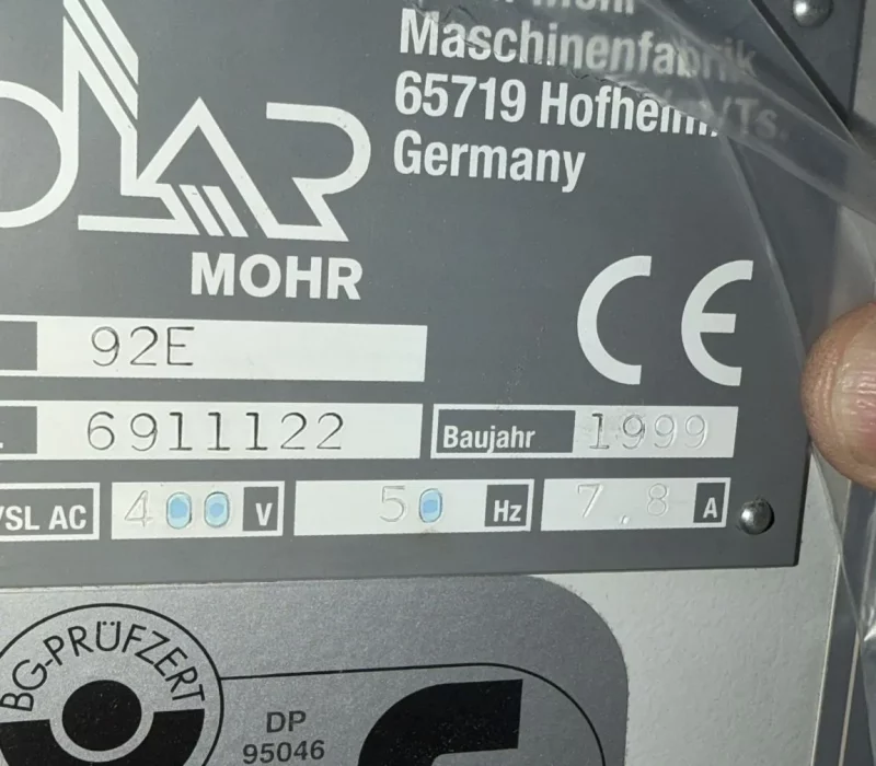 Schneidemaschine Polar 92E - CDM Druckmaschinen