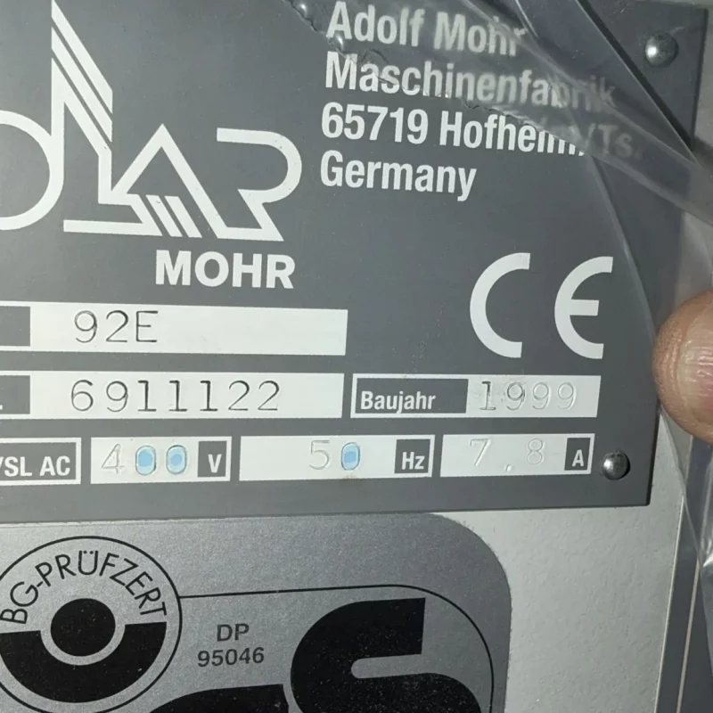 Schneidemaschine Polar 92E - CDM Druckmaschinen